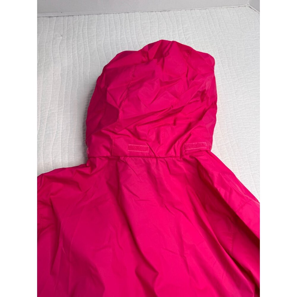 NWOT Columbia Woman Pink Windbreaker Hooded Travel Zip Up Jacket SZ L - Picture 12 of 15